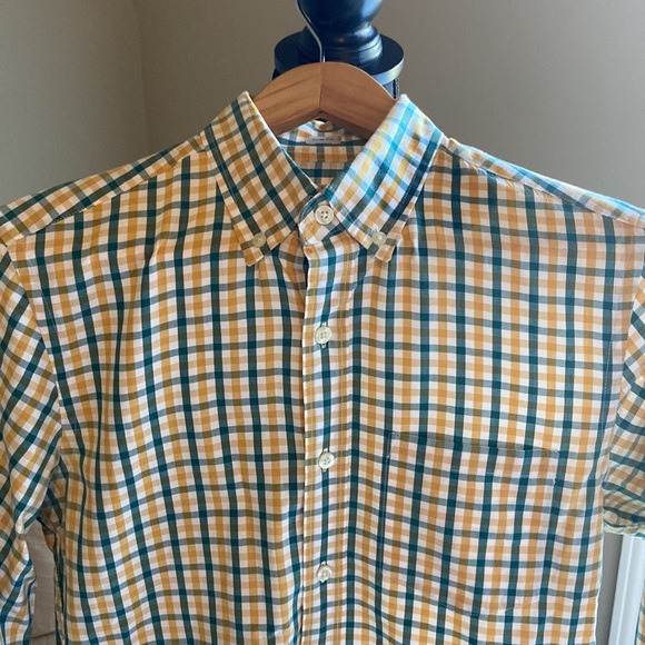 Men’s J. Crew quality woven button down. Slim Fit. Size Small. 💯% cotton. - Picture 1 of 8